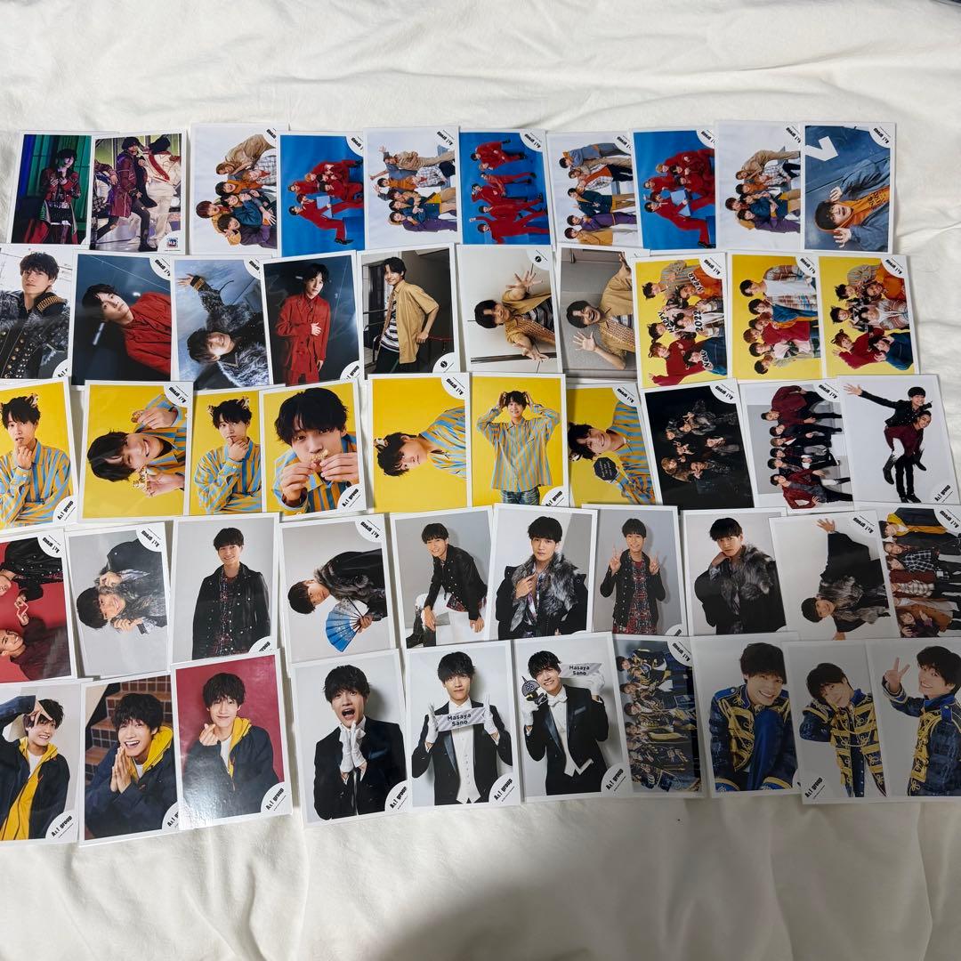 Aぇ！group 佐野晶哉 公式写真 102枚 まとめ売り