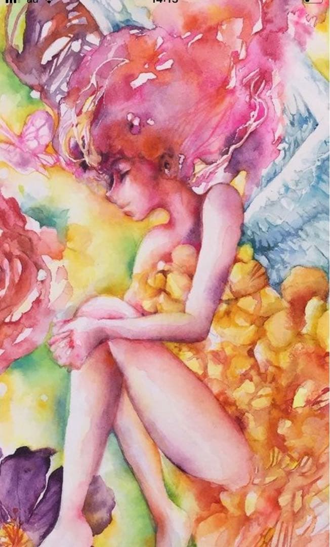 イラストオーダー　承ります　直筆　原画　水彩画