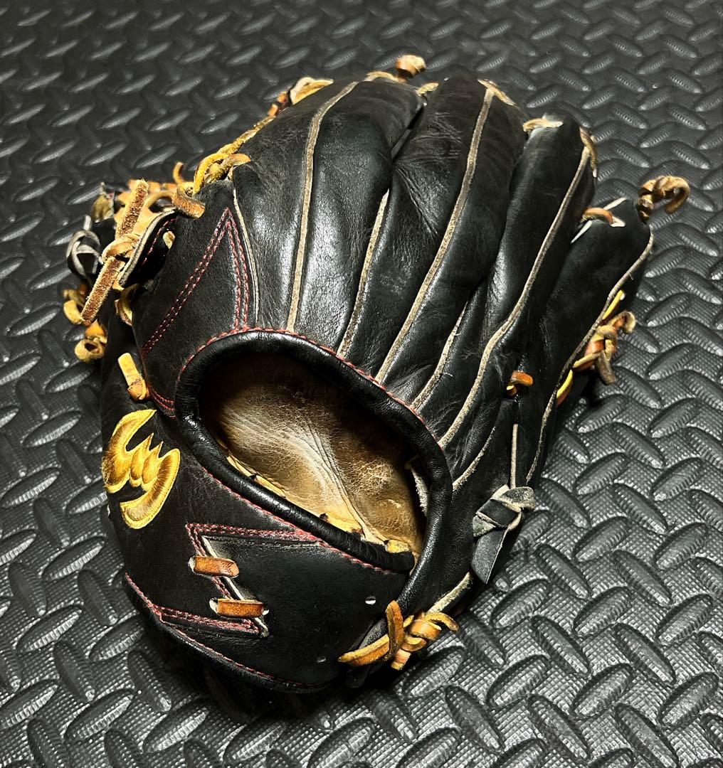 日本製 Zeems ジームス 硬式 外野手用 グローブ 三方親 左投げ用