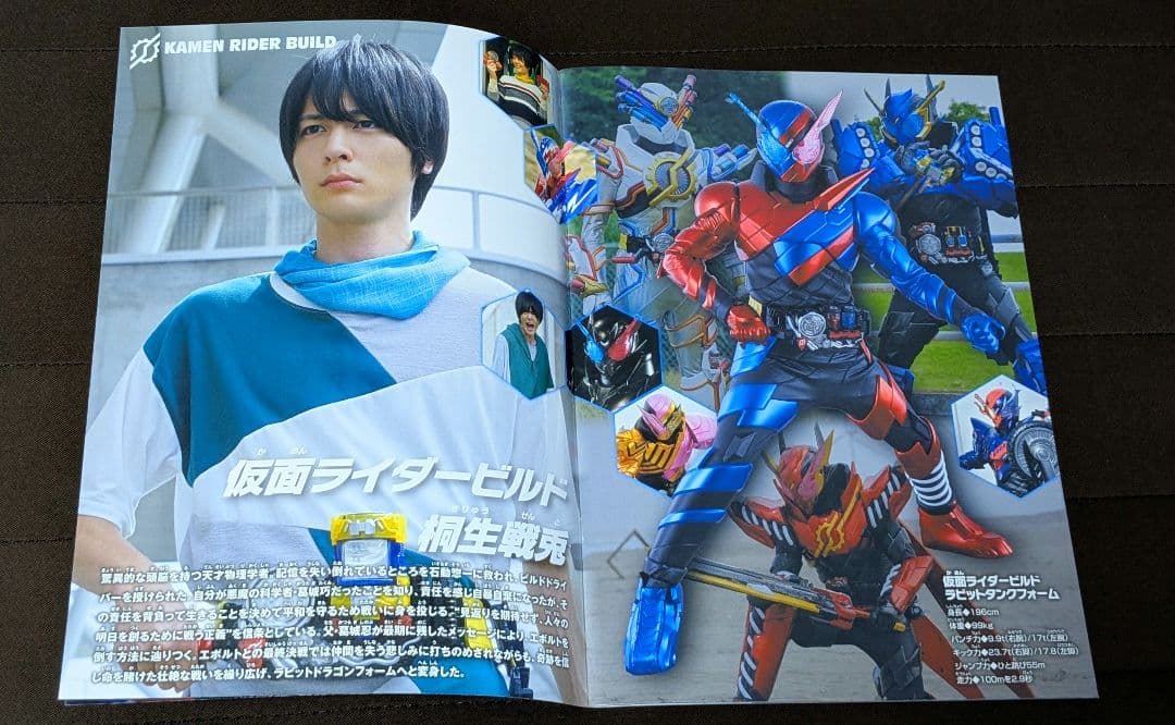 仮面ライダービルド　ファイナルステージ　パンフレット