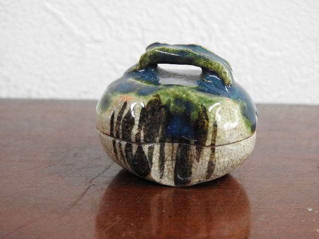 織部香合　保存箱　M834