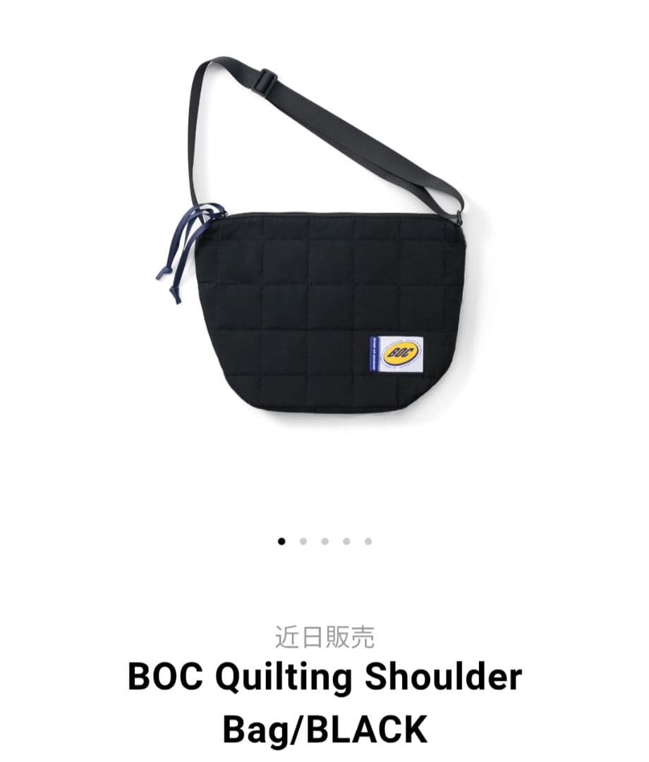 BOCキルティングショルダーバッグ