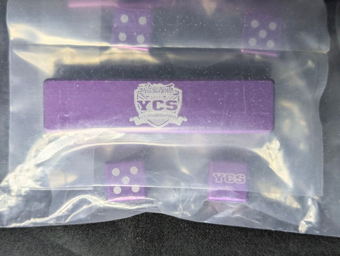 遊戯王 YCS 2025 ダイス 紫　パープル メタル マグネット