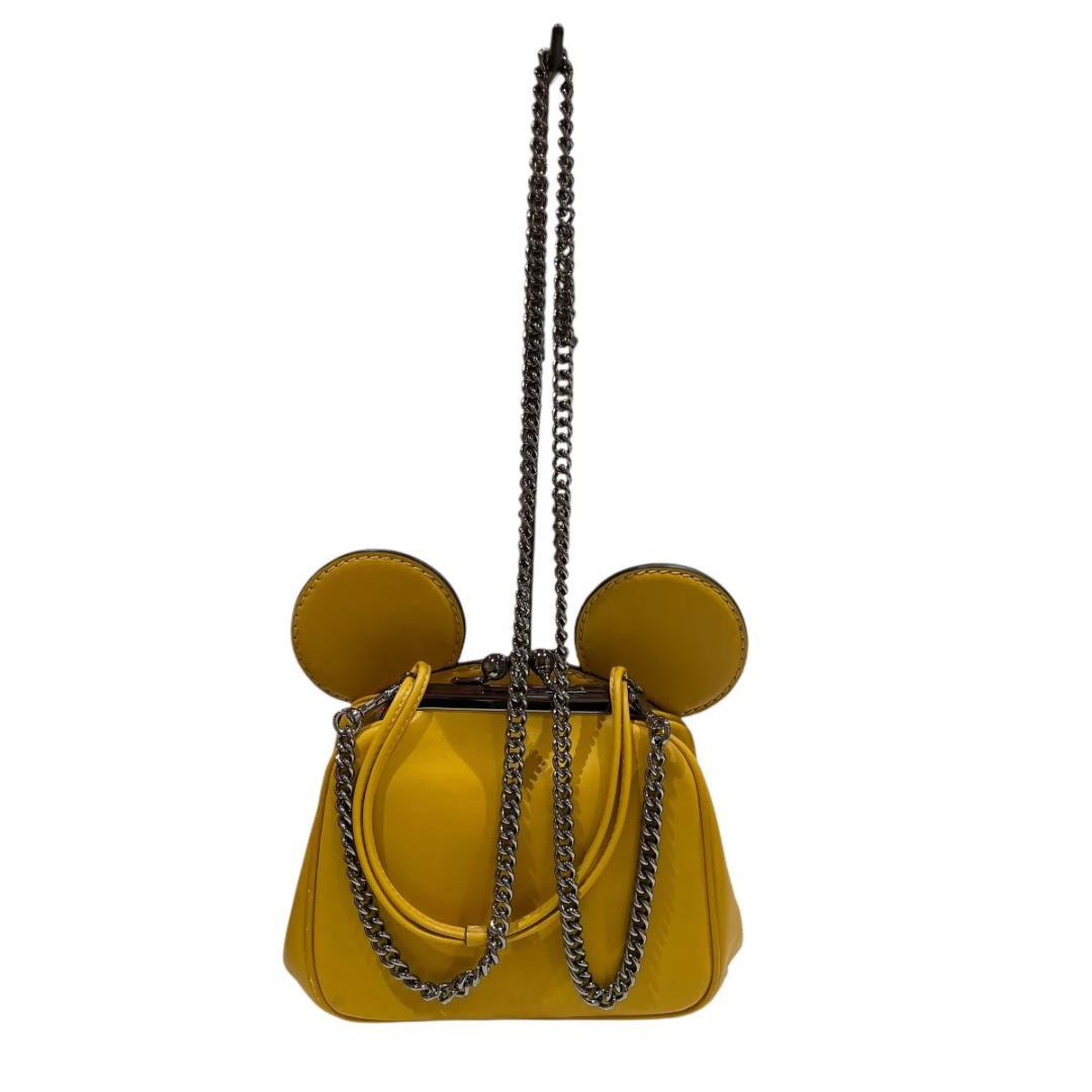 COACH(コーチ) ×Disney ミッキーキスロックバッグショルダーバッグ