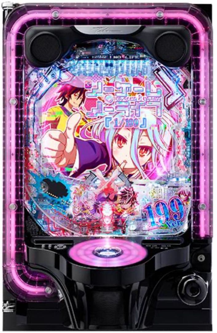 スマパチ ノーゲーム・ノーライフ 199実機！ 選べるオプション多数！ 送料無料