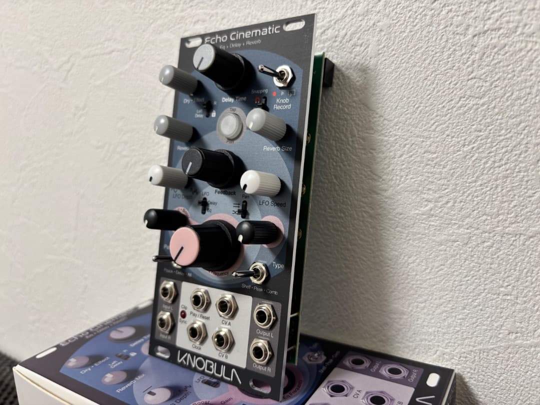 Knobula Echo Cinematic ユーロラック モジュラーシンセ