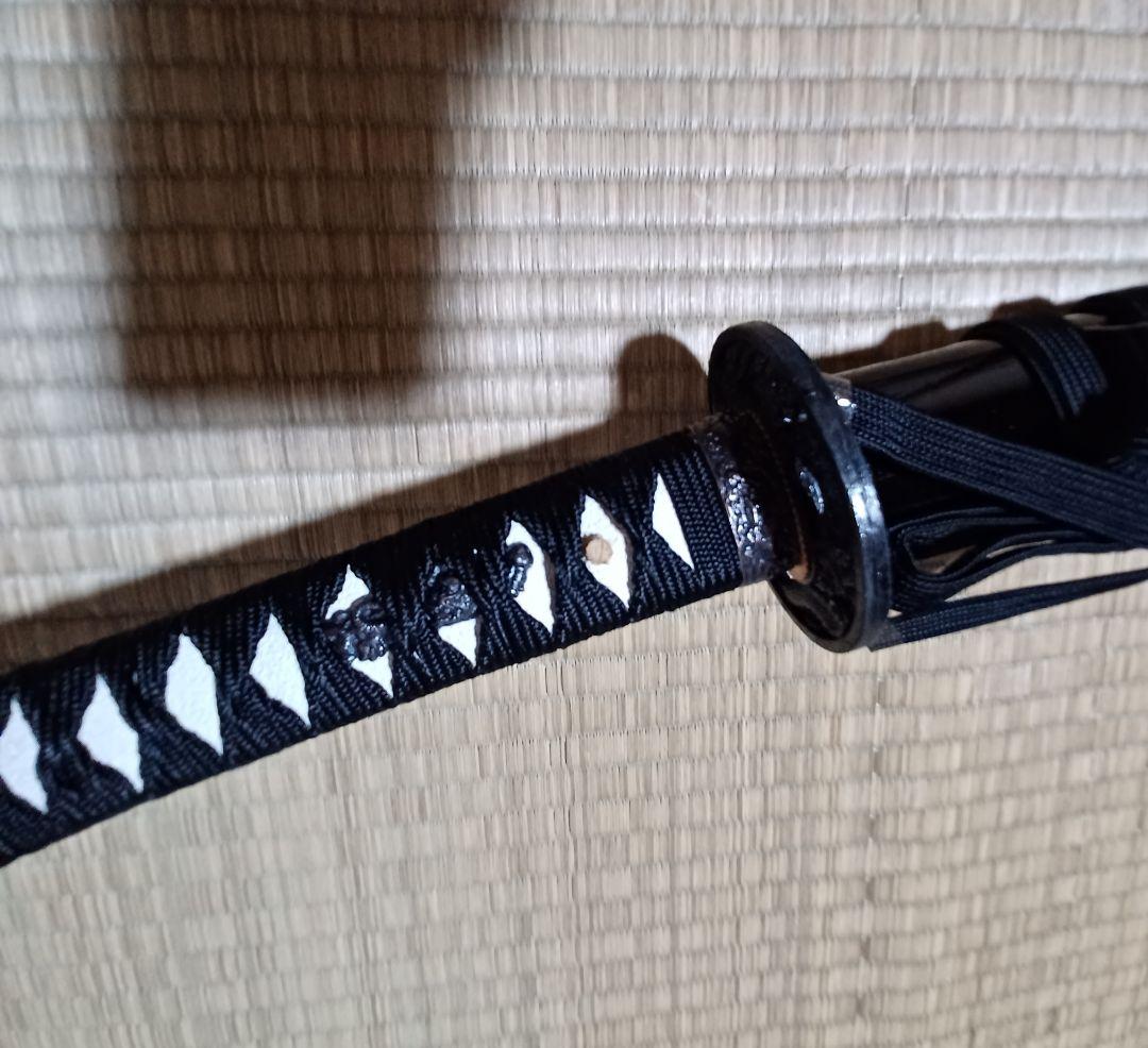 舞踊刀　模造刀　黒 約73cm