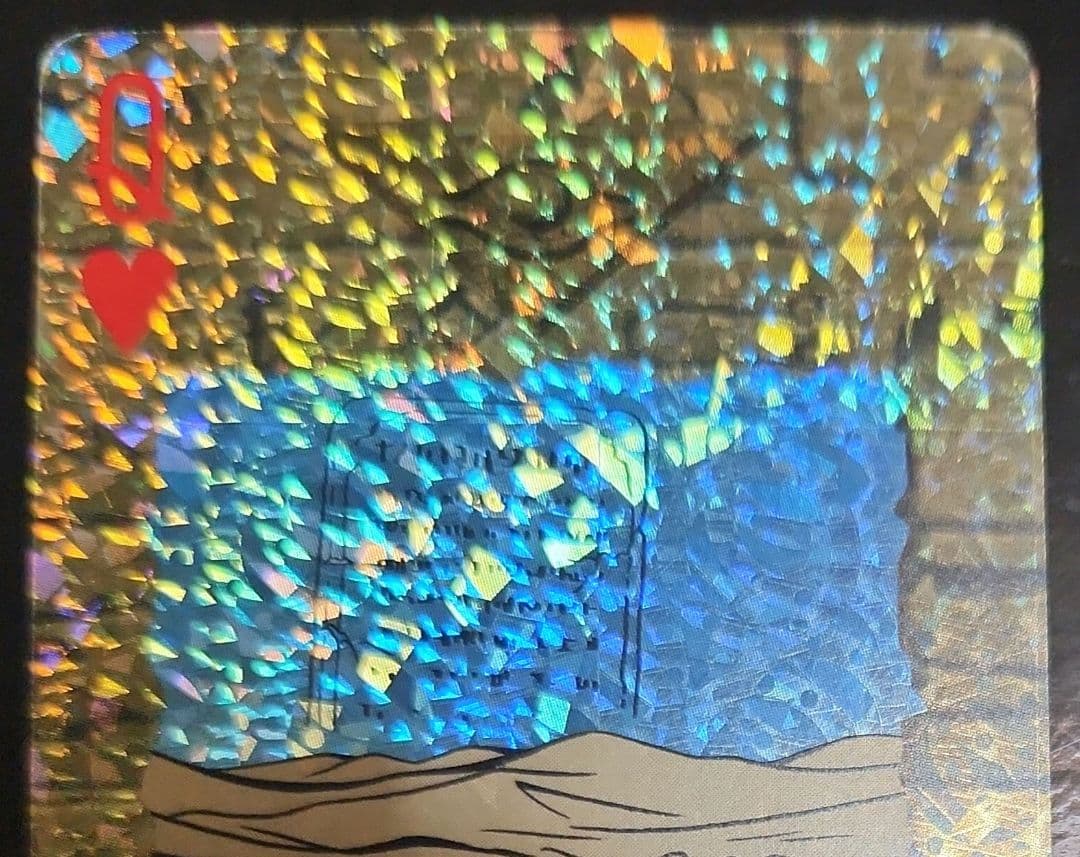 遊戯王　ゴルゴダの戒め トランプ　ハートのクイーン