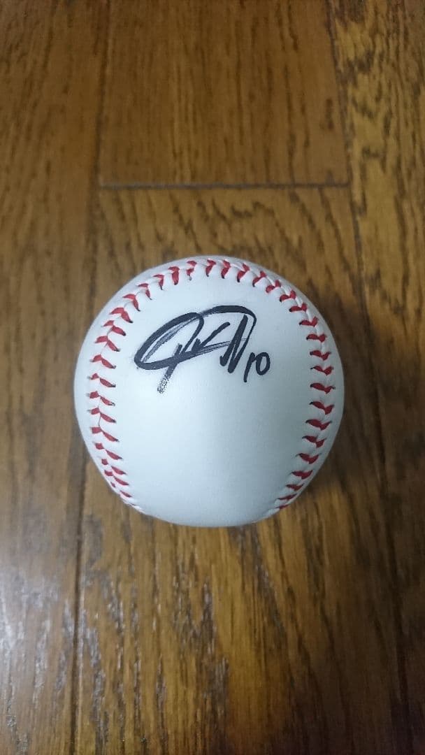 【メジャー】元DeNA ユリエスキ・グリエル直筆サインボール【キューバ代表】