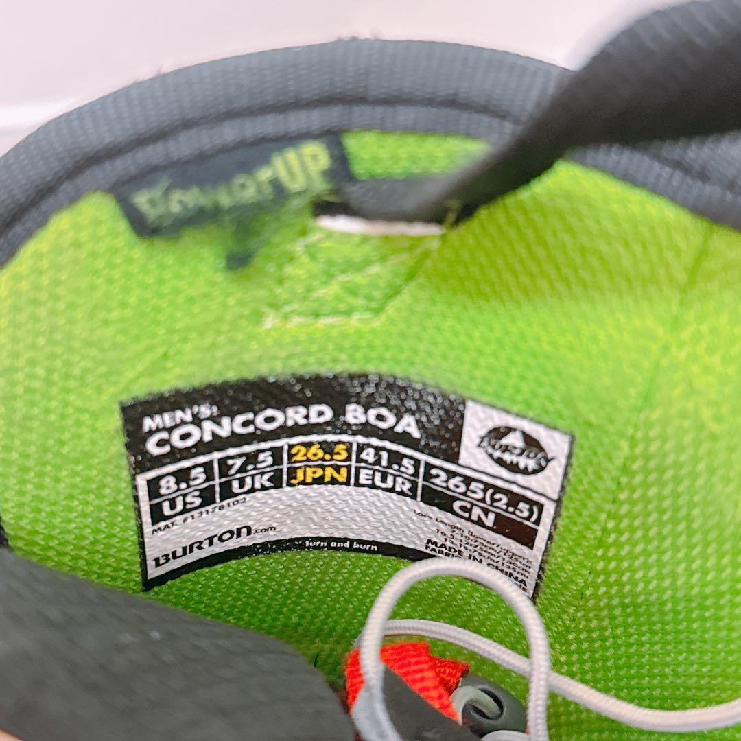 【BURTON】 CONCORD コンコード 26.5センチ　スノボーブーツ