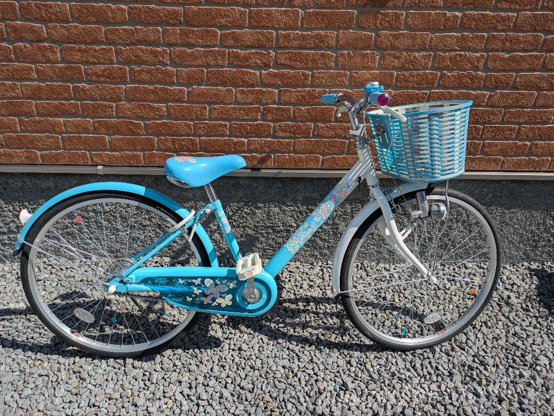 北海道旭川及び上川郡近郊 手渡し☆24型 女児 自転車 中古
