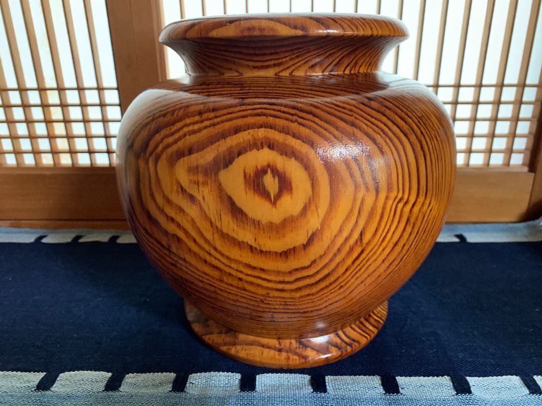 【国産】　地松　木壺