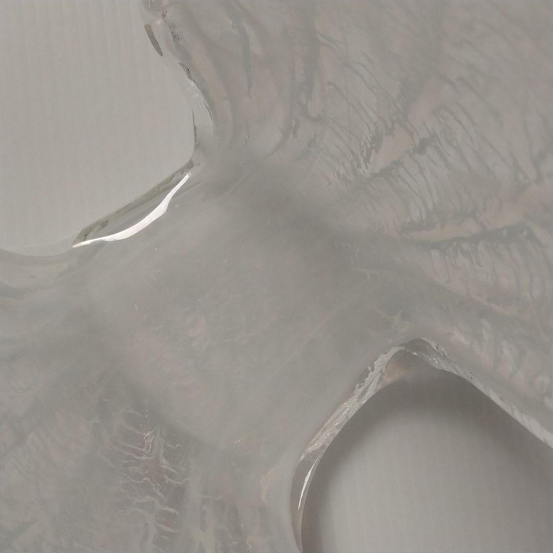 希少 アンティーク 岩田藤七 岩田工芸硝子 ガラス オブジェ 置物 シェル 貝