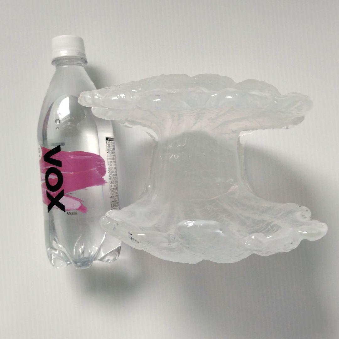 希少 アンティーク 岩田藤七 岩田工芸硝子 ガラス オブジェ 置物 シェル 貝