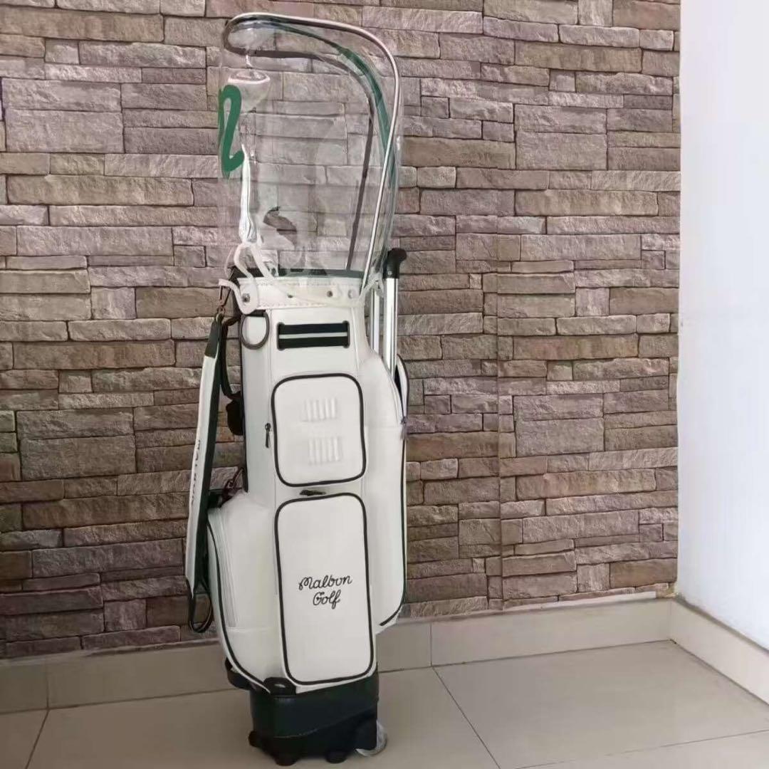 マルボンゴルフ キャディバッグ キャスター型  ホワイト