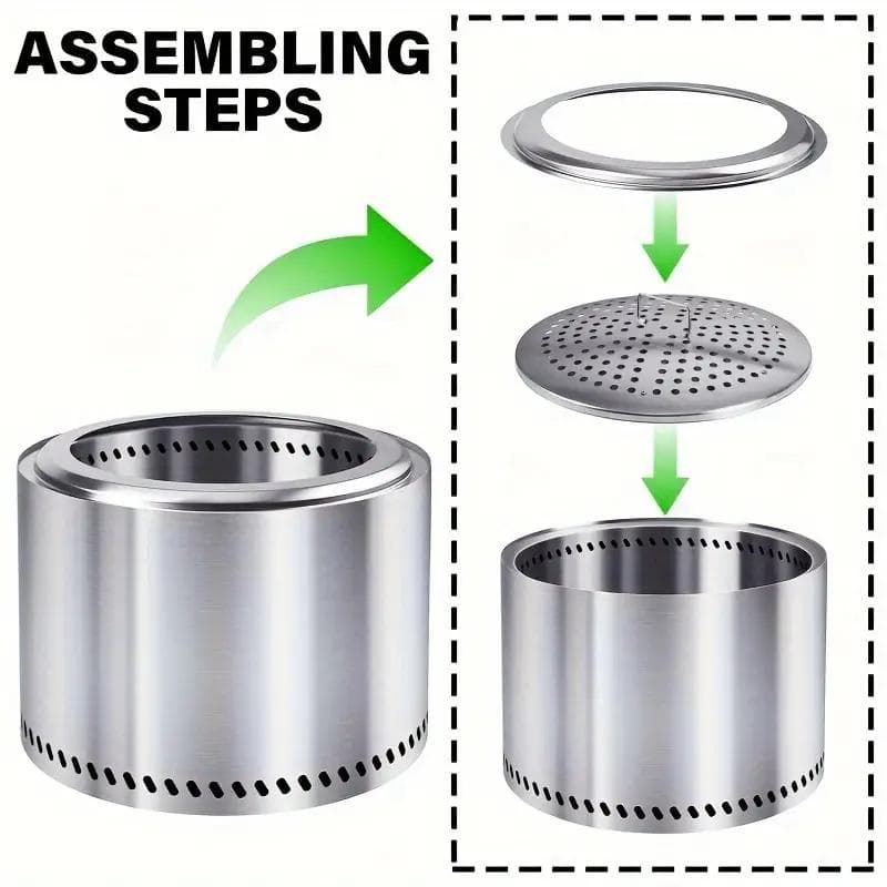 大型二次燃焼ストーブ ソロストーブ ボンファイアー 新品未使用品