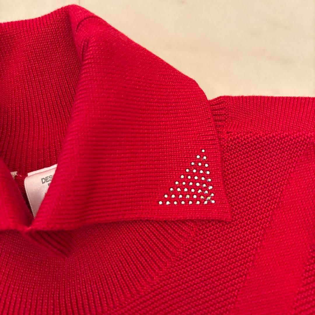 デサントゴルフ　luxe リュクスコレクション　セーター　ニット　トップス