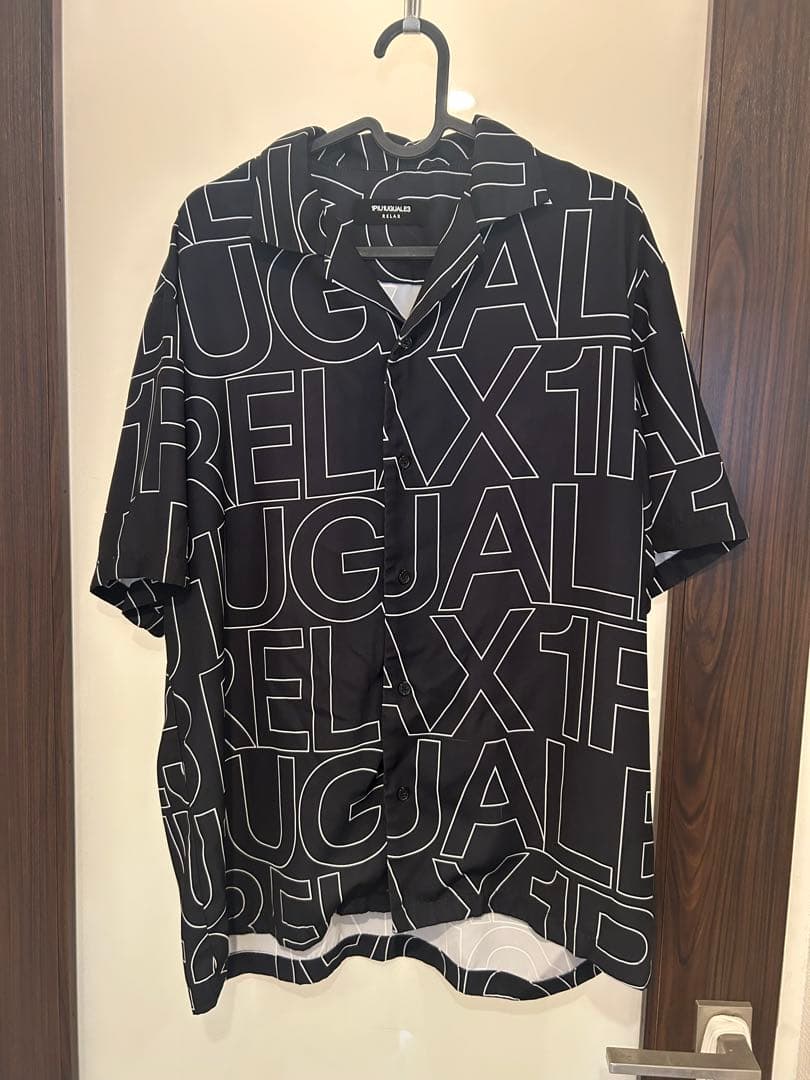 1PIU1UGUALE3 シャツ パンツ　セットアップ！ ブラック