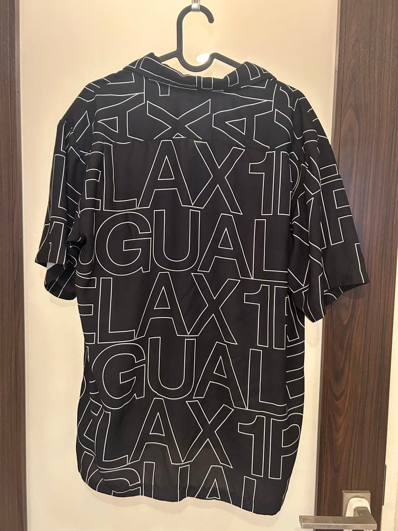 1PIU1UGUALE3 シャツ パンツ　セットアップ！ ブラック