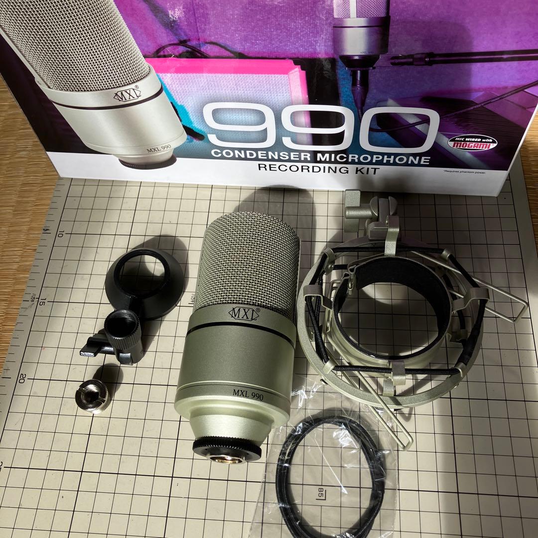 MXL 990 コンデンサーマイク レコーディングキット