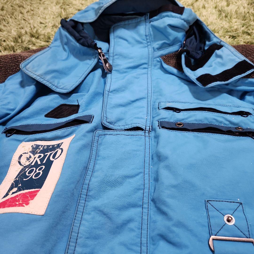 ビンテージ 長野オリンピック スキーウェア 専用袋 小物付き 8点セット 90S