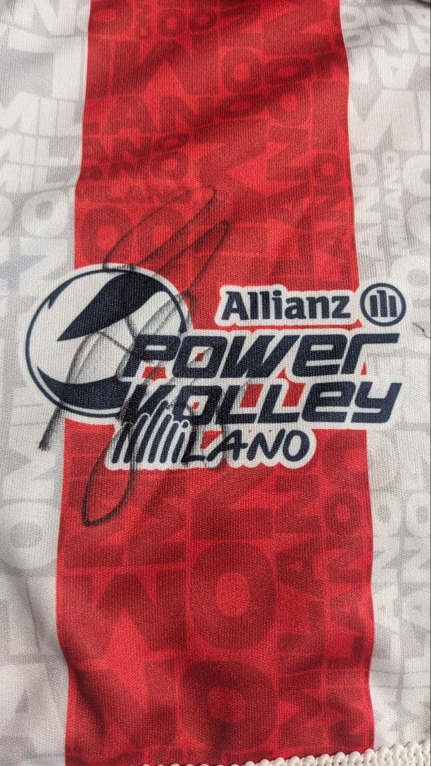 【大塚選手サイン入】Allianz Power Volley Milanoタオル