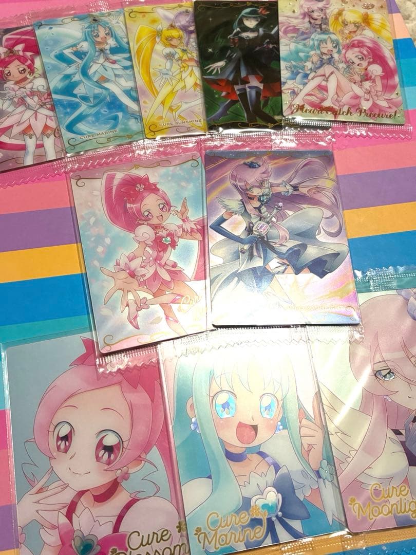 プリキュアウエハース　HR ハートキャッチプリキュア　マリン　ブロッサム