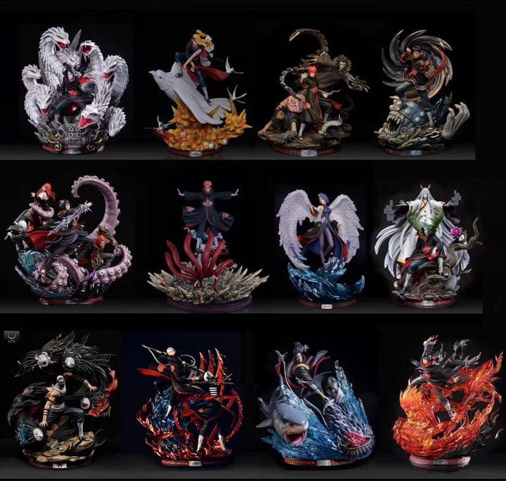 NARUTO ナルト かくず 1/8 ガレージキット ガレキ スタチュー ③