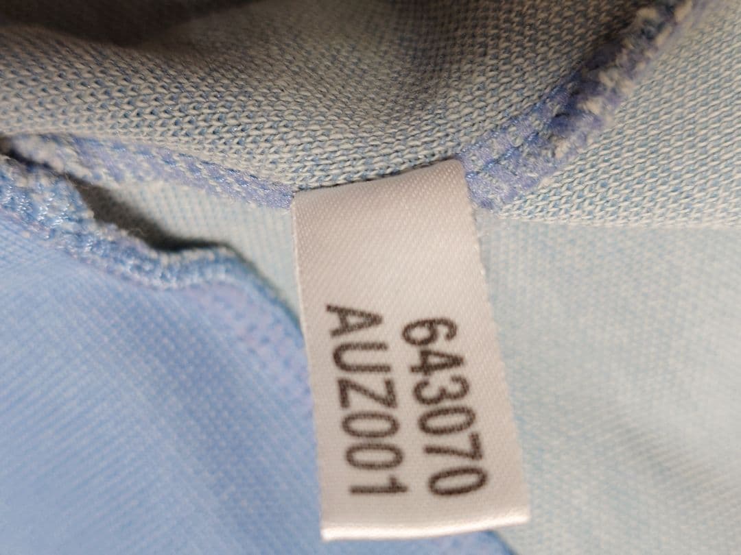 ♦大きめサイズO♦ アディダス ◆９０年代当時もののジャージ上下セット♦水色/紺