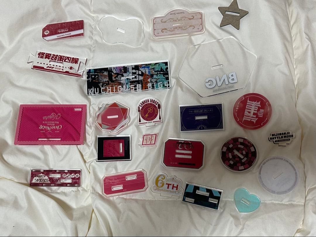 にじさんじ　ローレン　不破湊　葛葉　イブラヒム　アクスタ　にじはぺっと　ぬい