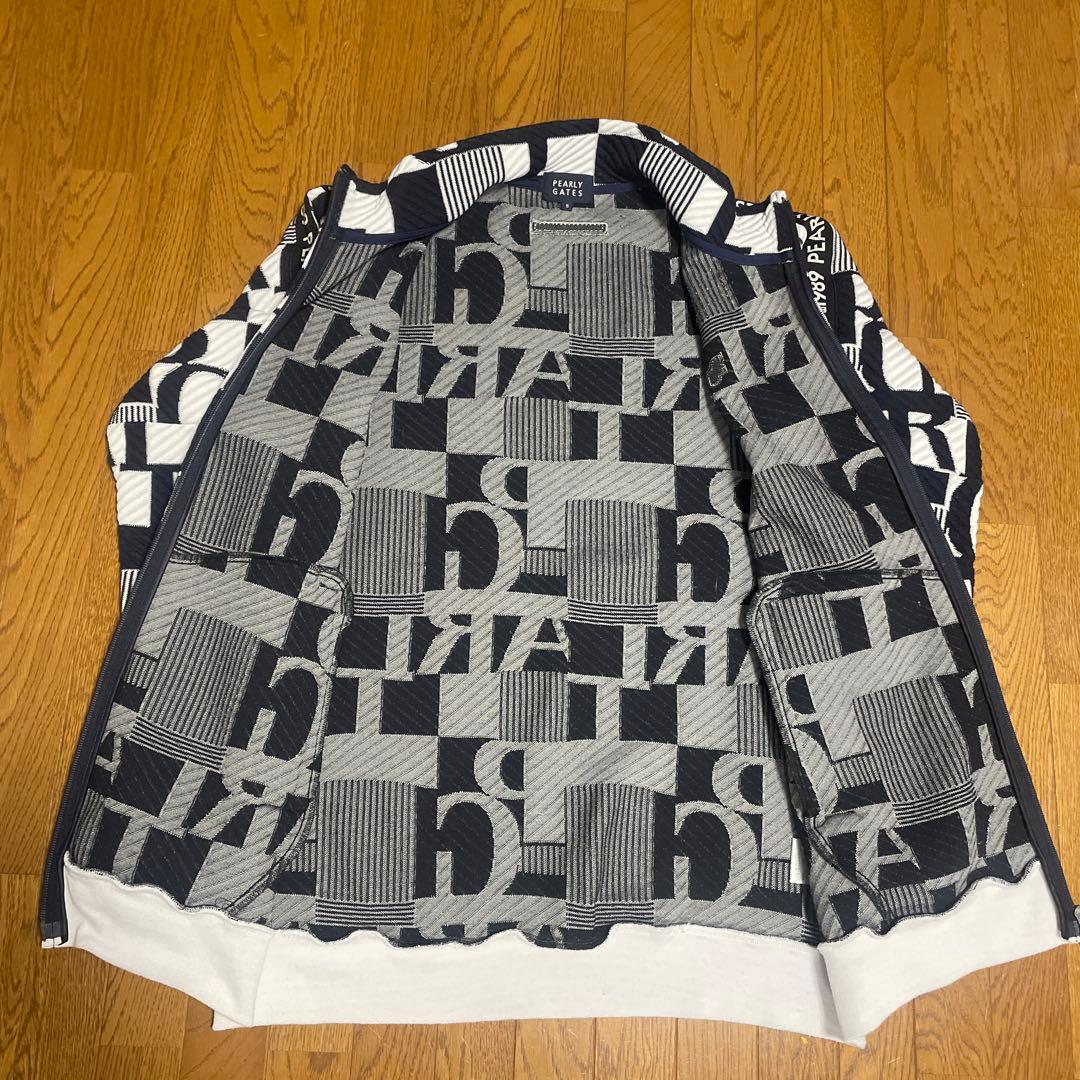 美品PEARLY GATES総柄ジップブルゾン サイズ5