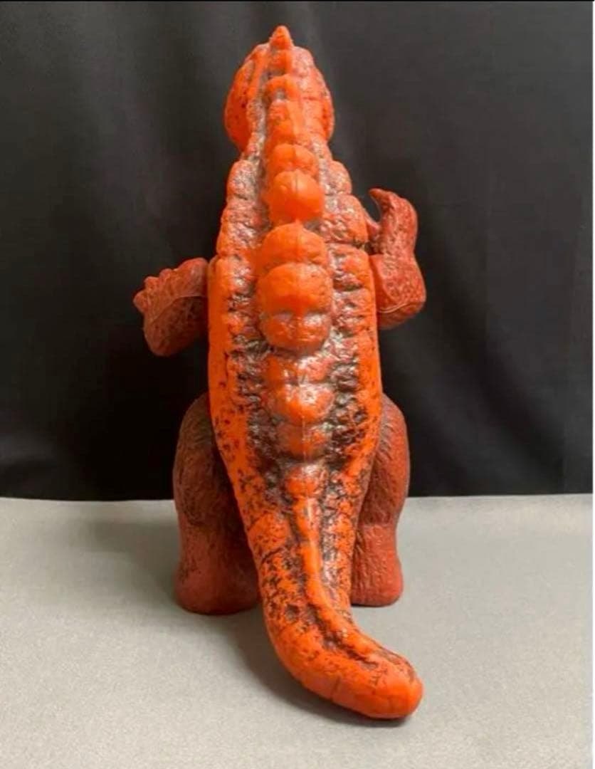 【昭和当時物】■ブルマァク風 パチ ジャイアントサイズ ゴジラ ポリ製