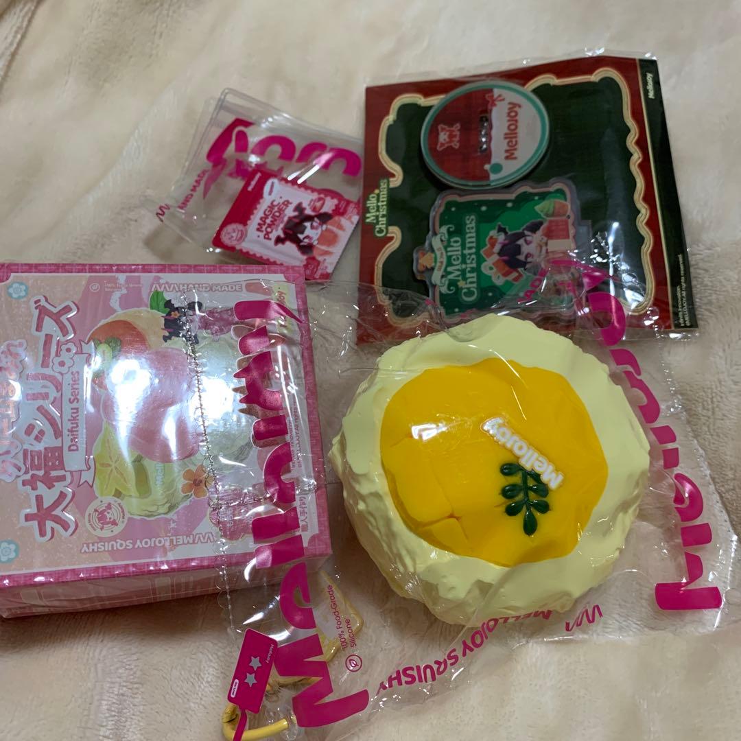 MelloJoy 大福シリーズバナナ&マンゴーメロジョイ　スクイーズ