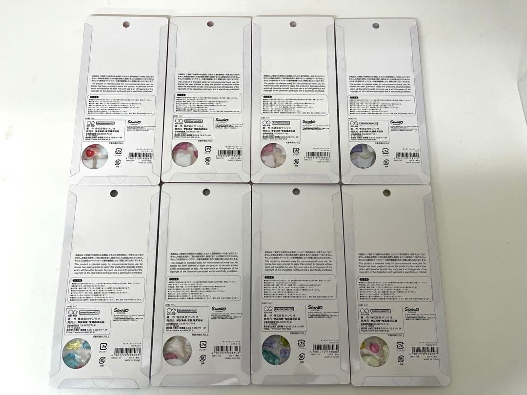 【正規品】サンリオ　ボンボンドロップシール　8種コンプリート
