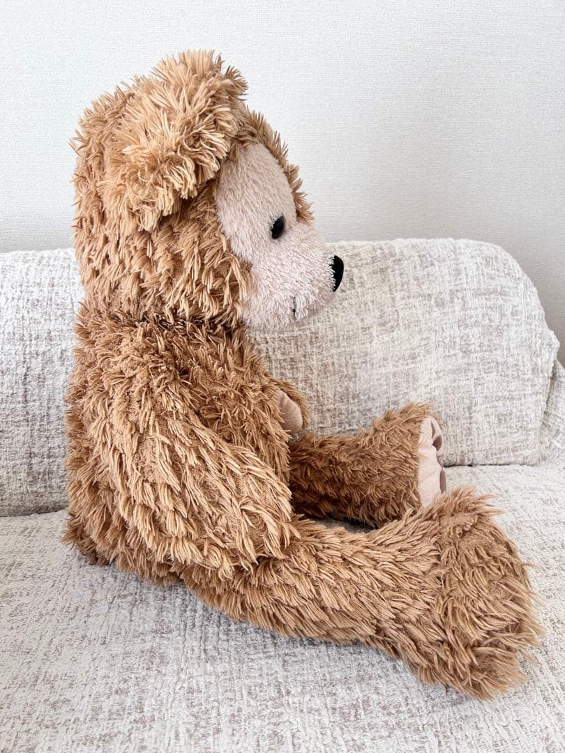 【レア】ダッフィー　ぬいぐるみ　おそらく旧LLサイズ (1番大きい？)値下げ中