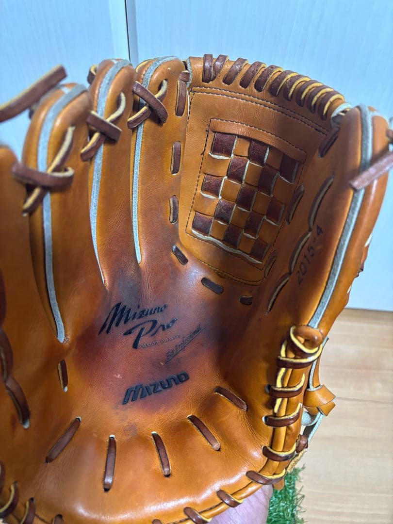 プロ支給品　実使用　植松優友　千葉ロッテマリーンズ　ミズノプロ 投手　ミズノ