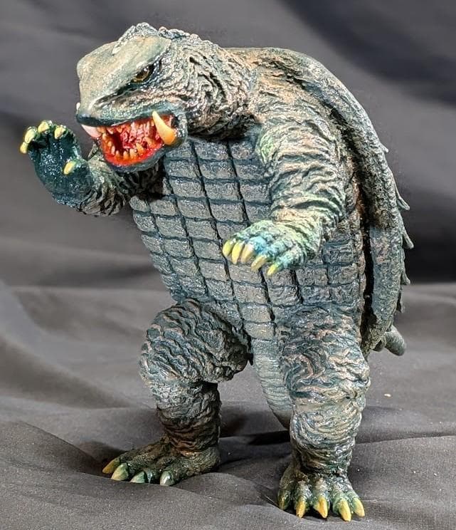 昭和ガメラ（海洋堂）ソフビ ガレージキット塗装済完成品