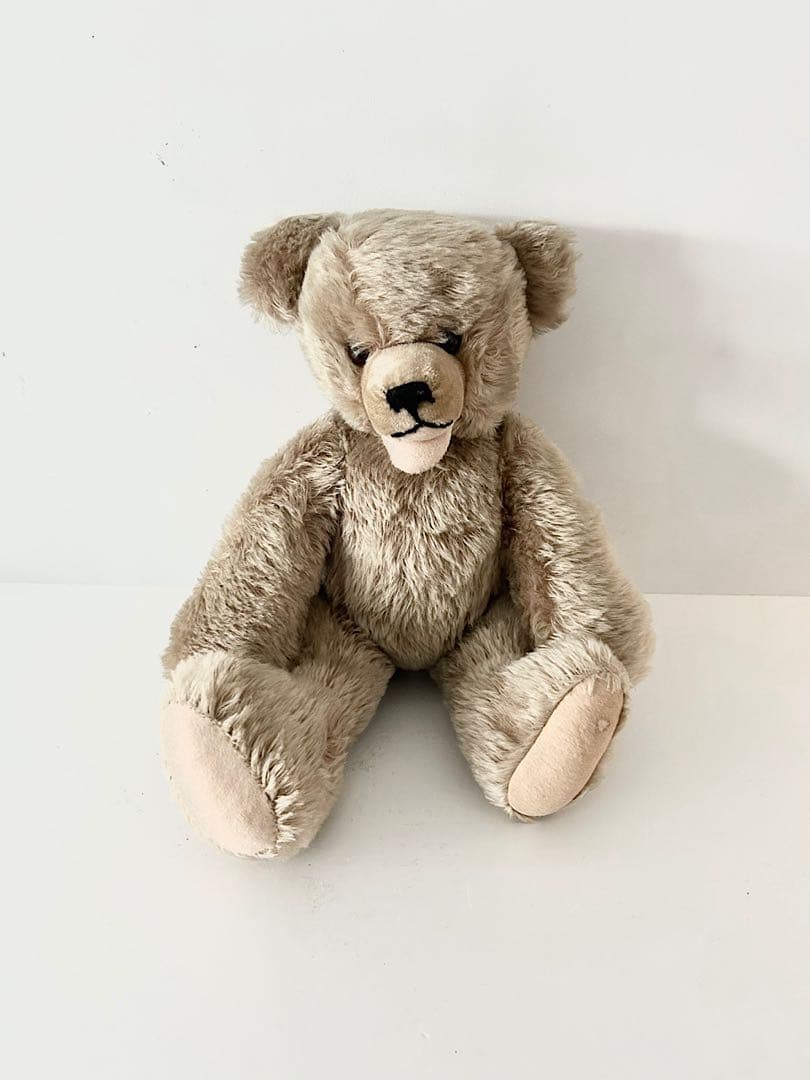 【Germany Vintage】ハーマン社　オープンマウスベア　ぬいぐるみ　大