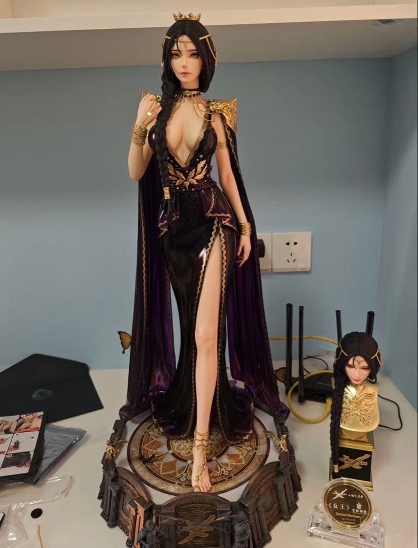 鬼刀シリーズ TES 風鈴 女王 海琴の煙 風鈴アスミ スタチュー フィギュア