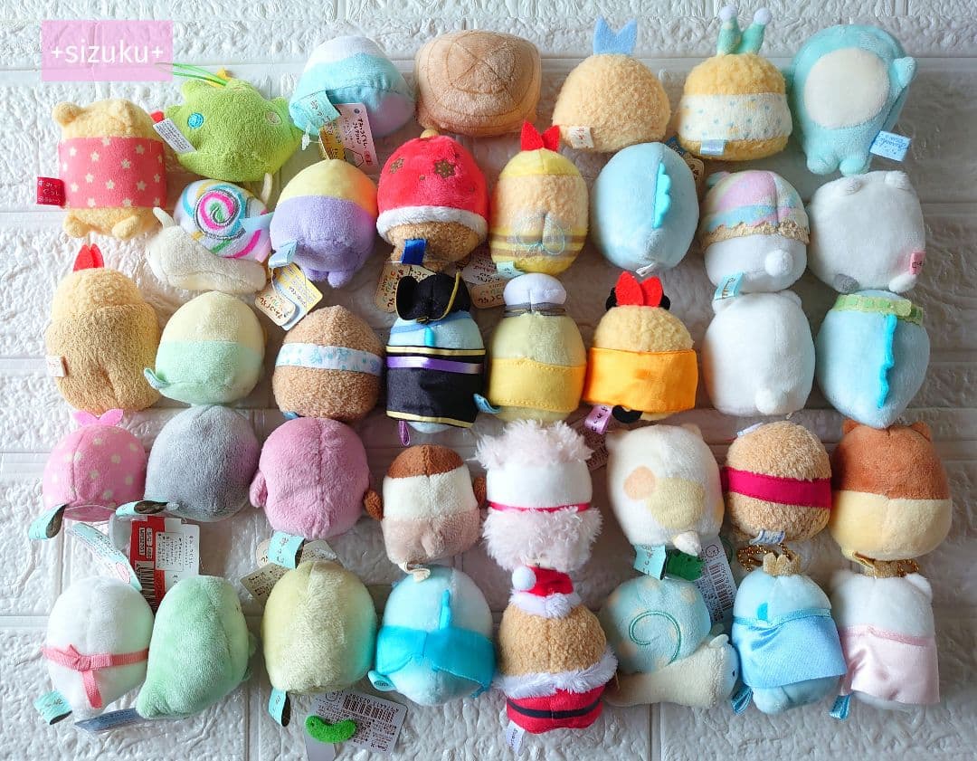 【新品〜美品・38体】すみっコぐらし てのりぬいぐるみ まとめ売り