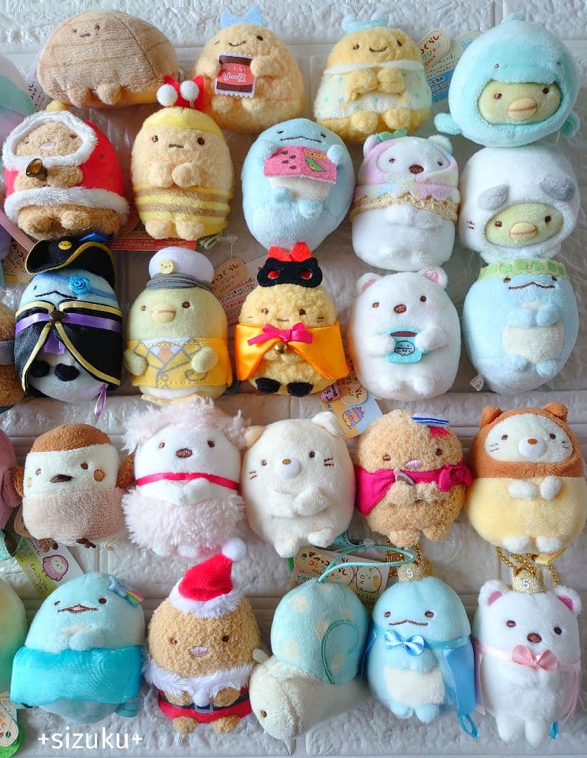 【新品〜美品・38体】すみっコぐらし てのりぬいぐるみ まとめ売り