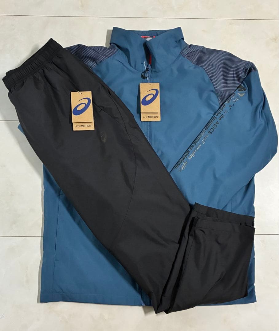 ト*ン様 【新品】ASICS/裏トリコットグラフィックウインドブレーカージャケッ