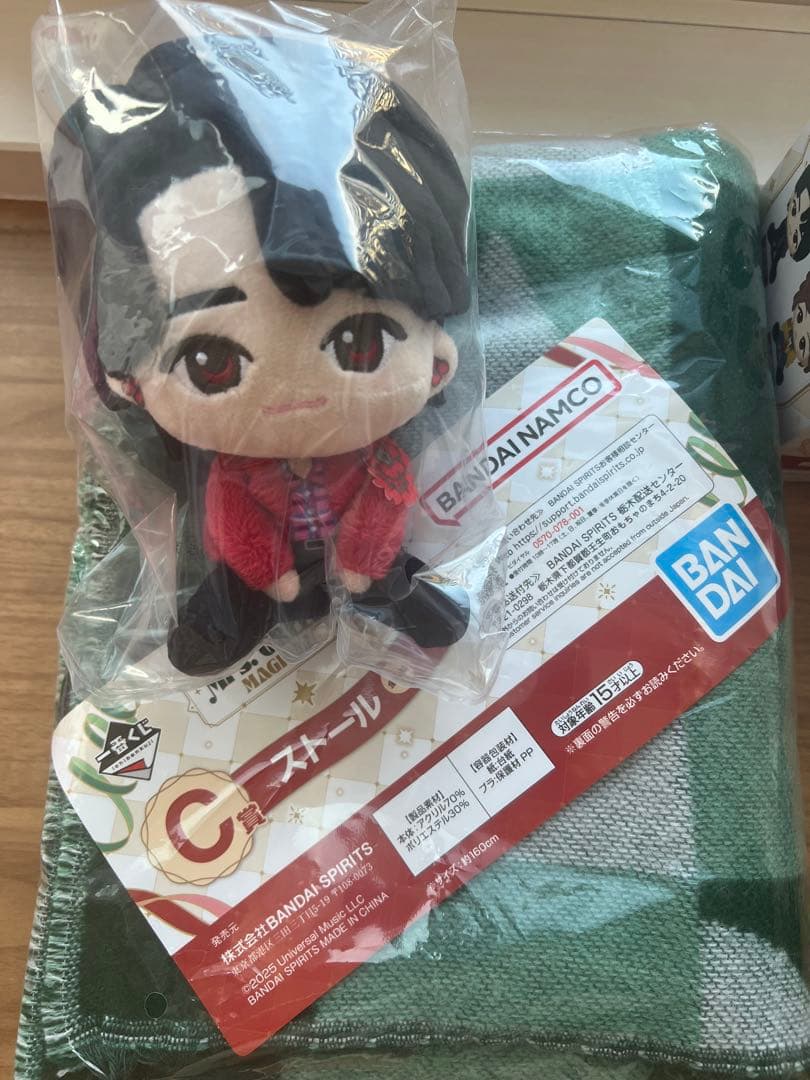 Mrs. GREEN APPLE 一番くじ 大森元貴 ぬいぐるみ&ストール