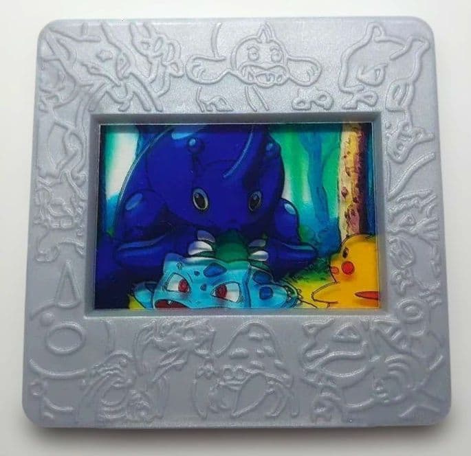 Meiji ポケモン ピクチャーフレーム　ヘラクロス　フシギダネ　ピカチュウ