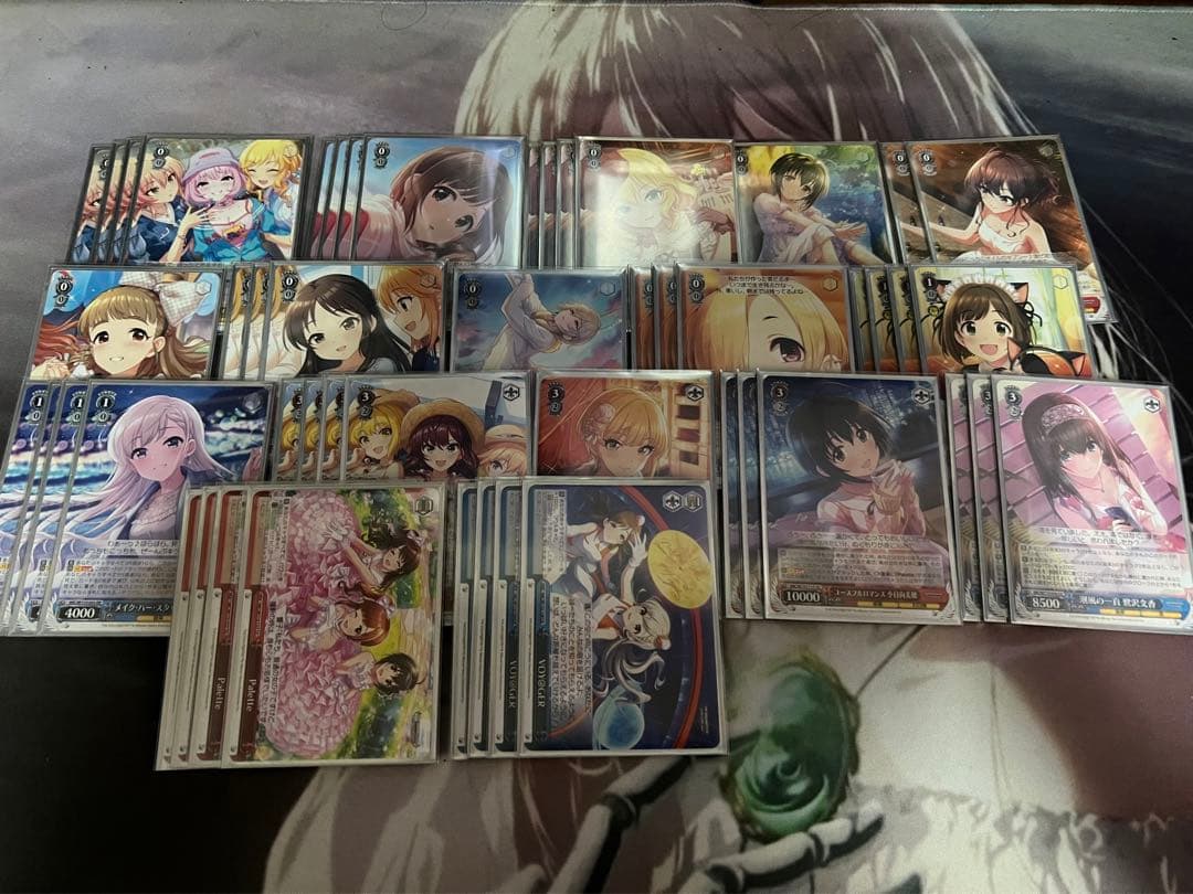 ヴァイスシュヴァルツ デレマス　デッキ+パーツ