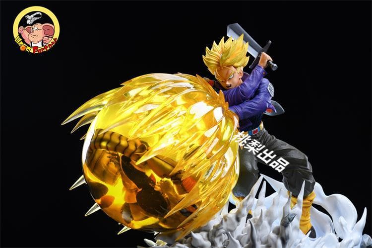 新品未開封『ドラコンボール』未来トランクス＊フリーザ　ガレージキット スタチュー