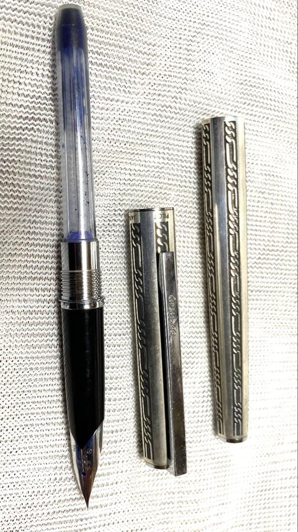 パイロット万年筆グランディー スターリングシルバー【ペン先K14】