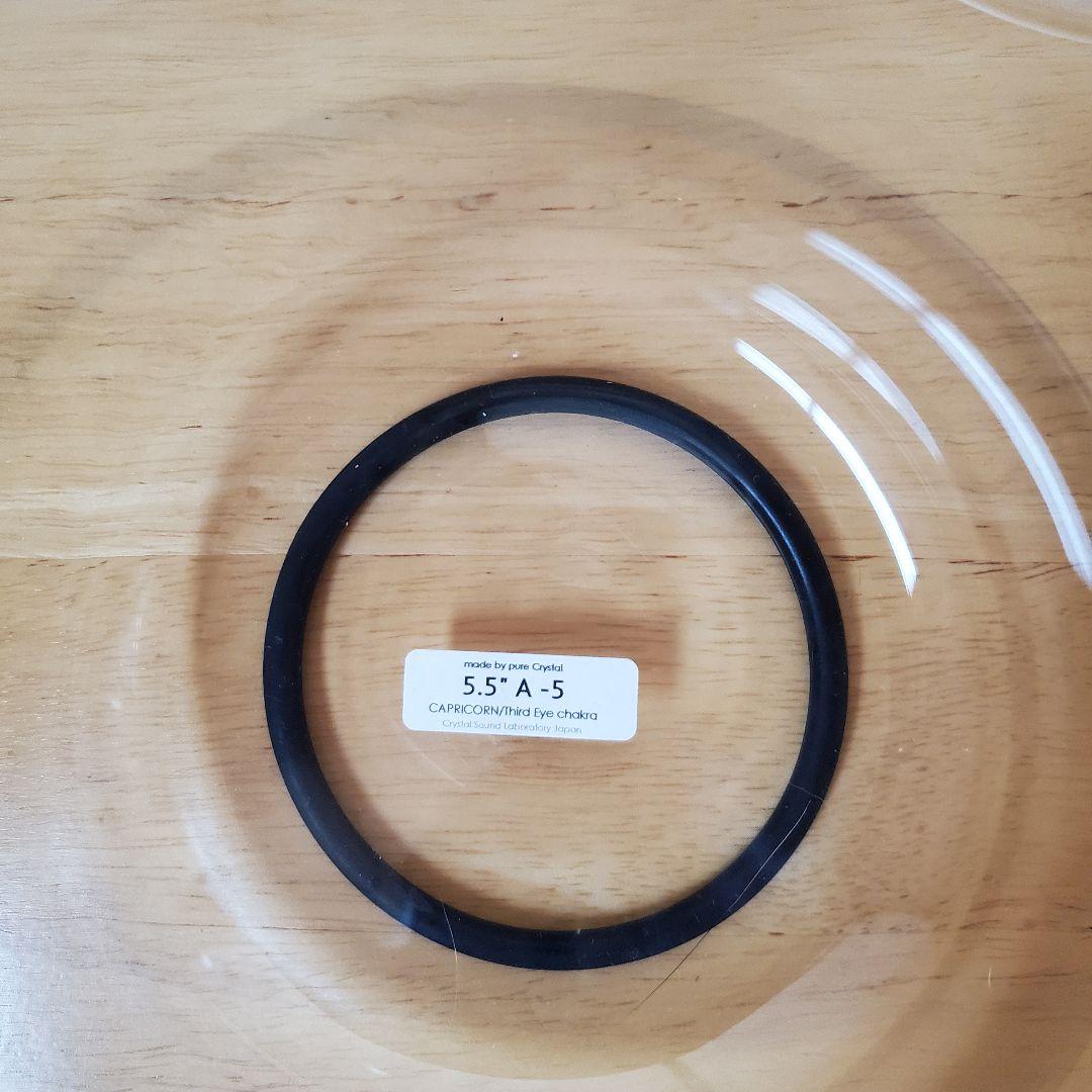 クリスタルボウル 4個セット 持ち運び布ケース・マレット・パンフレット付