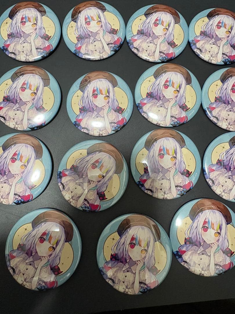 魔法少女ノ魔女裁判 城ヶ崎ノア コラボカフェ 缶バッジ 15個