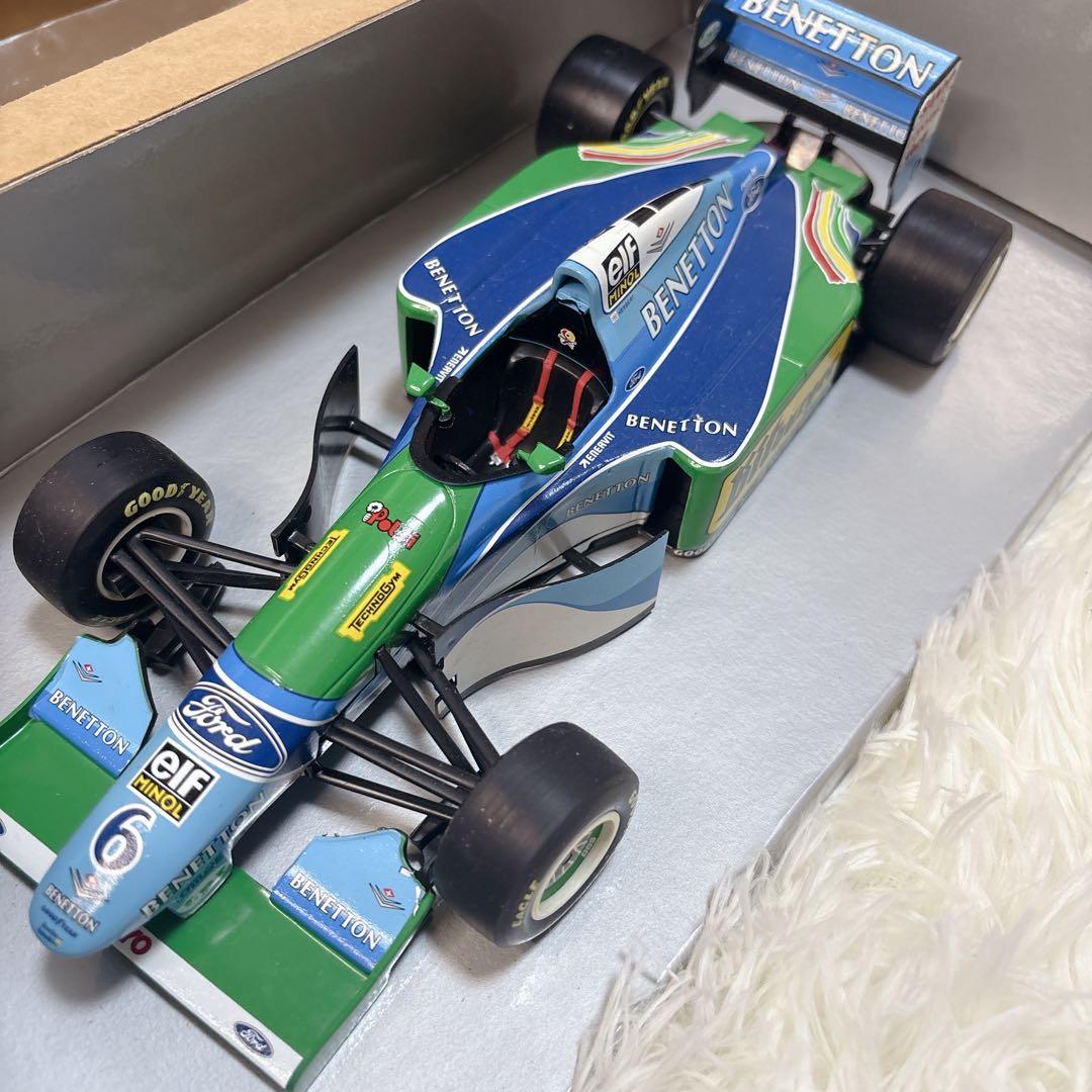タル様　ミニチャンプス 1/18 ベネトン F1 セット シューマッハ B194